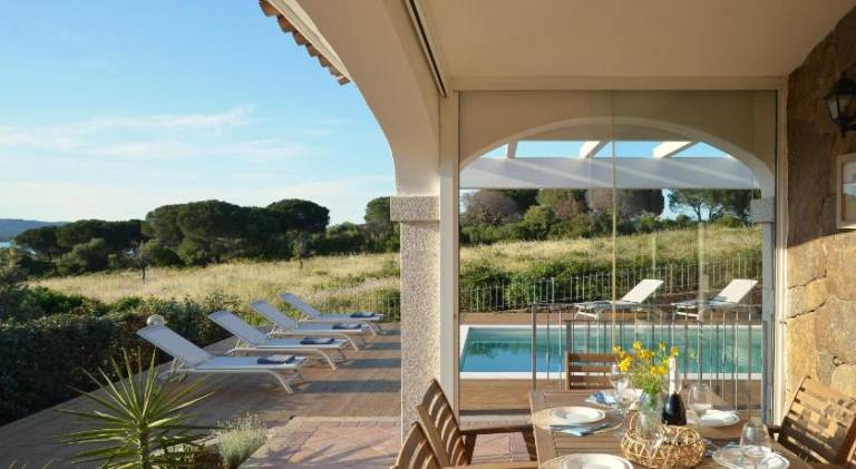Villa Allegria, romantic luxury 300m from the beach, heated pool, firepit and sauna — photo 2