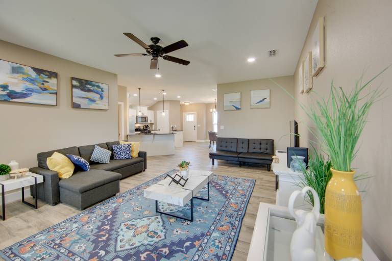8 Mi to State Park Home w Fenced Yard in Lindale