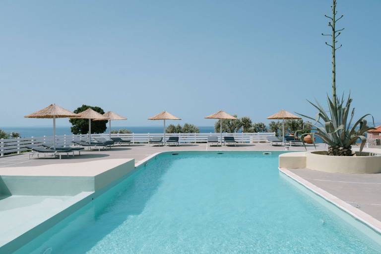 Mandilada Seaside Stay – Samos Shared Pool
