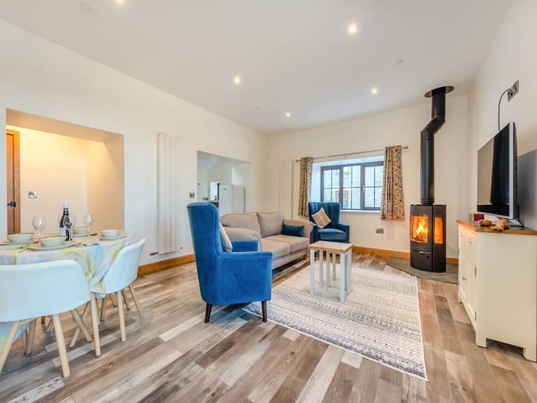 Ferienhaus mit Hund in Llangybi, Silian f&uuml;r max. 4 Personen