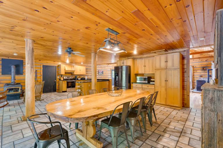 A-Frame Log Home w/ Game Room Near Lake George! — photo 3
