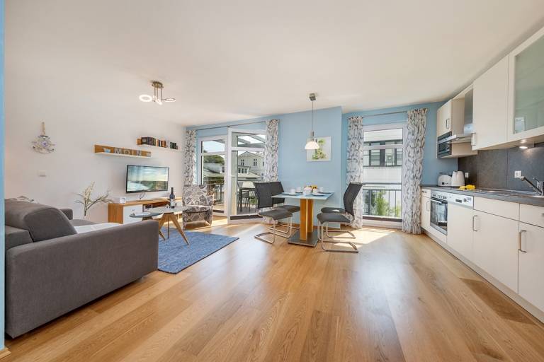 Child-friendly charming rental apartment with pool & sauna | Close to the beach | Pet-friendly in Ostseebad Baabe
