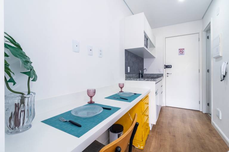 Family-friendly studio with pool | Next to São Paulo Cathedral | Pets are welcome in Paulista