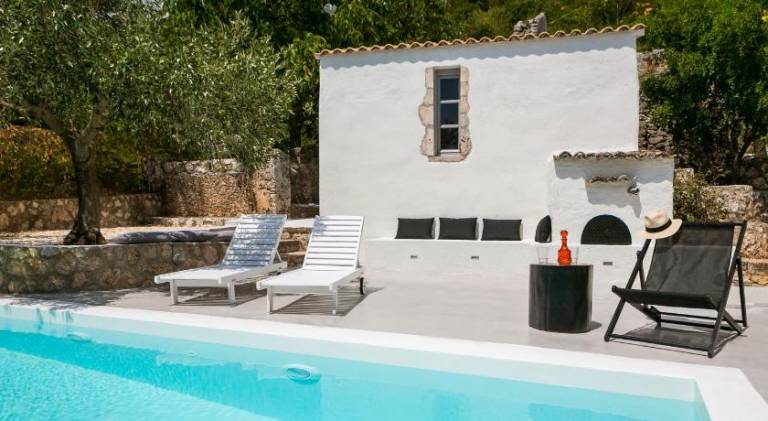 Villa with garden, terrace & private pool in Kefalonia