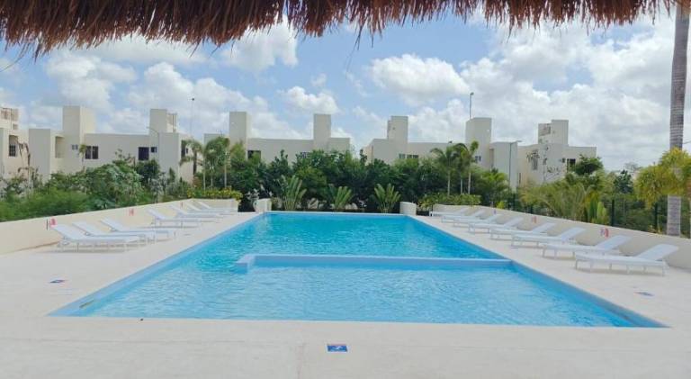 Holiday apartment with pool in Bacalar