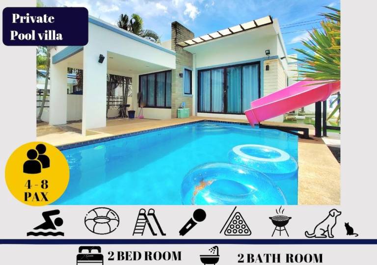 Villa with barbecue & pool in Hua Hin