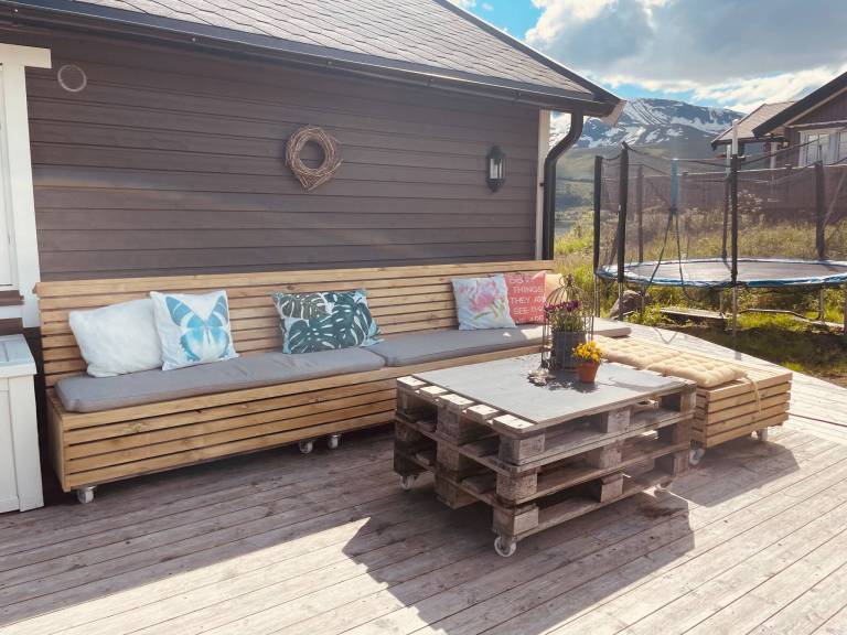 House with barbecue in Narvik