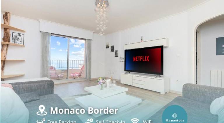 Apartment | Close to the beach | Pet-friendly in Menton