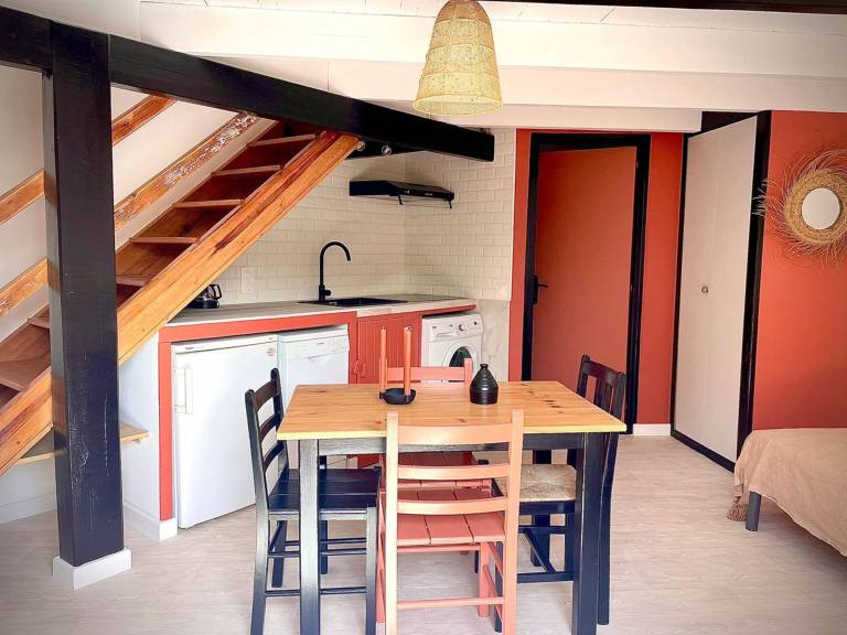 Beachfront Mini-Villa, air-conditioned - Direct sea access - 4 pers — photo 5