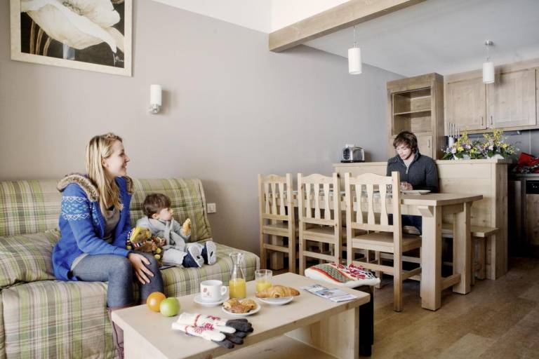 Wifi, at the foot of shops, balcony, parking, tv, 31m², La Bresse in La Bresse