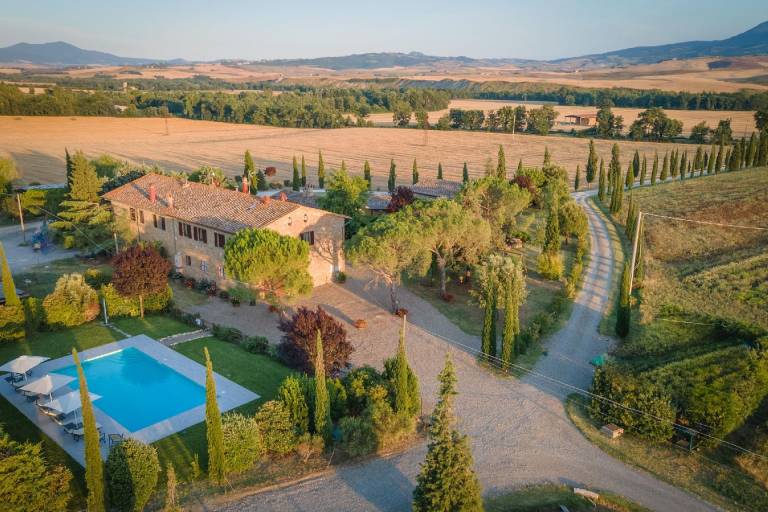 Schönes Ferienhaus in Pienza mit Privatem Pool