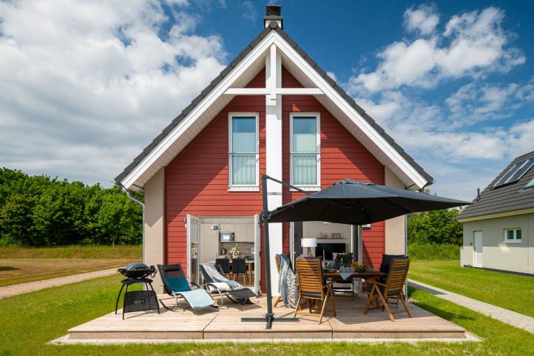 Freistehendes Haus Nordsteern mit Sauna, Kamin & Parkplatz direkt am Haus in Büsum