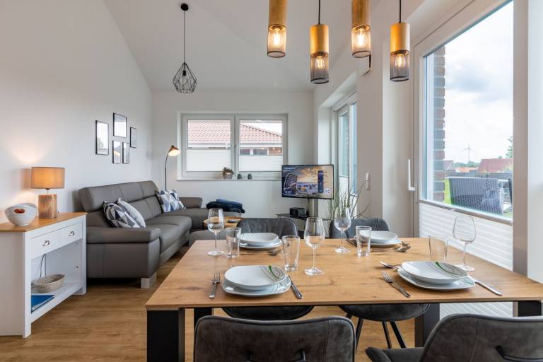Exklusive Wohnung "Penthouse No. 5"  hinter dem Deich: Luxus und Komfort in Hooksiel — photo 4