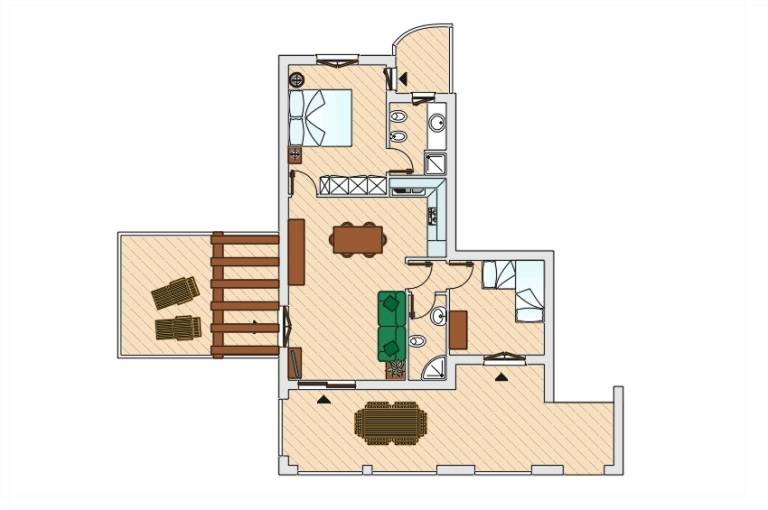 Child-friendly wonderful rental apartment with terrace & pool | Sea view | Pets allowed — photo 5