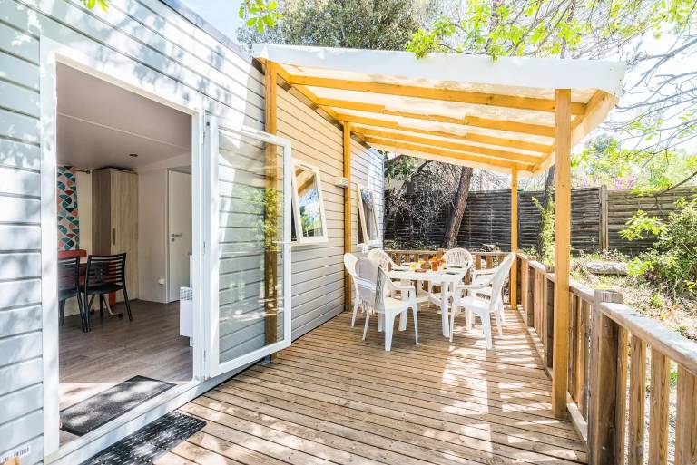 Mobilheim in Pineda de Mar f&uuml;r max. 6 Personen