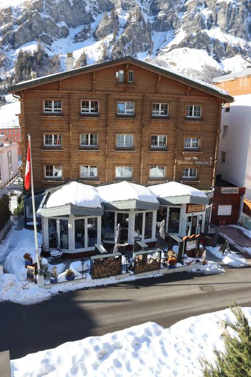 Hotel Grichting und Badnerhof in Leukerbad