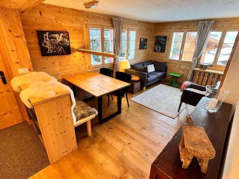 Ferienwohnung mit Hund in Schönried f&uuml;r max. 2 Personen