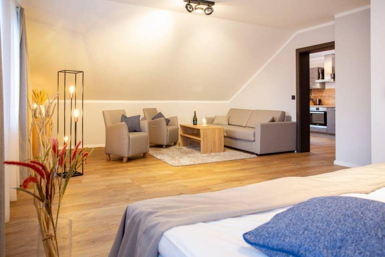 Holiday apartment with grill & yard | Garden view in Goettingen
