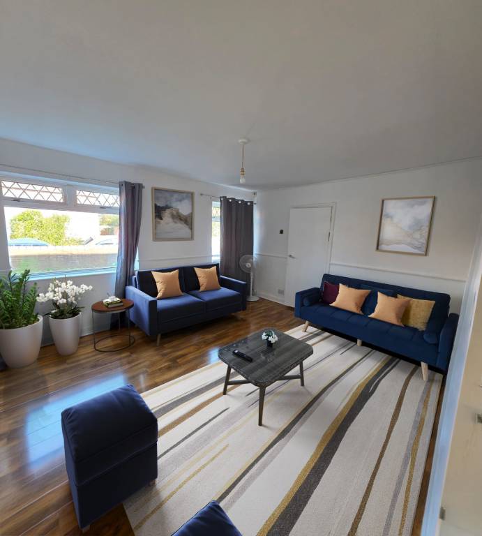 Spacious 3BR House Sleeps 7 Parking x4 Garden