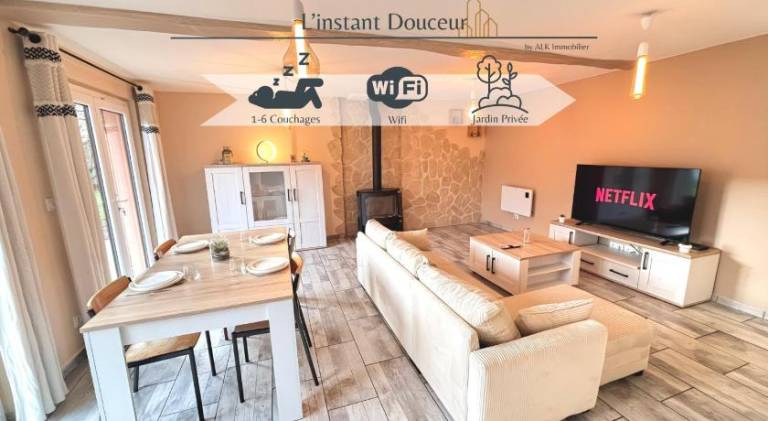 Villa with 1 room for 6 persons in Roanne