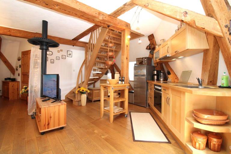 Brunshauptener Mühle WE 6: urige und gemütliche 3-Zimmer-Fewo in einer Mühle — photo 4