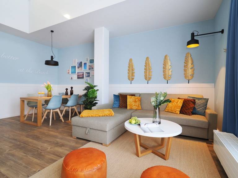 Ferienwohnung mit 1 Schlafzimmer und Balkon in Heringsdorf