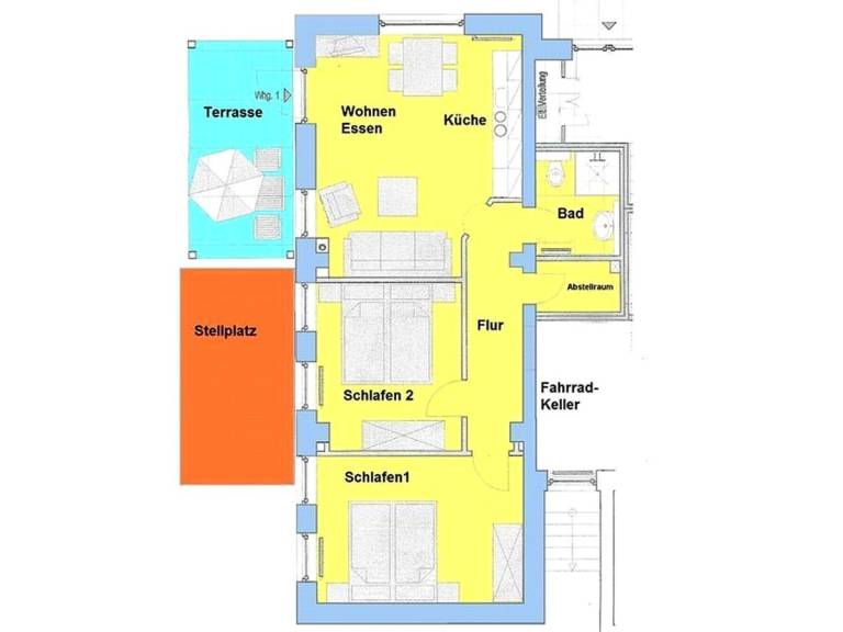 Villa Käthe WE 1: komfortable und sehr geschmackvoll eingerichtete 3-Zimmer-Fewo — photo 4