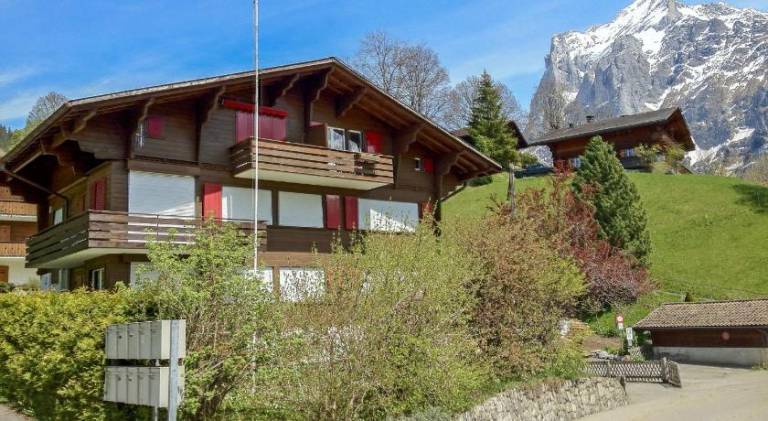 Fantastic view, cosy flat in chalet Bergfink in Grindelwald