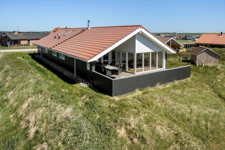House with terrace, sauna & BBQ in Harboore