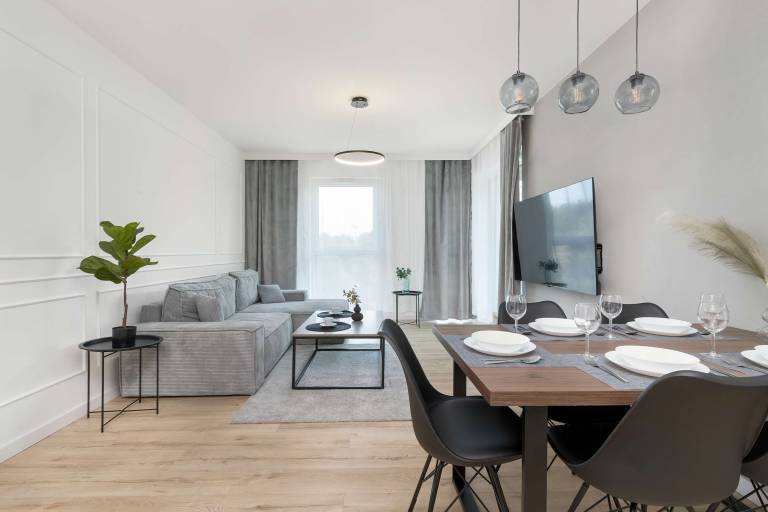 Apartment with yard in Gdansk