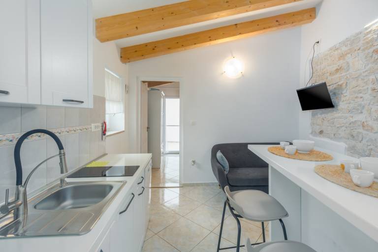 Studio flat with balcony Rovinjsko Selo, Rovinj (AS-14514-a) — photo 4