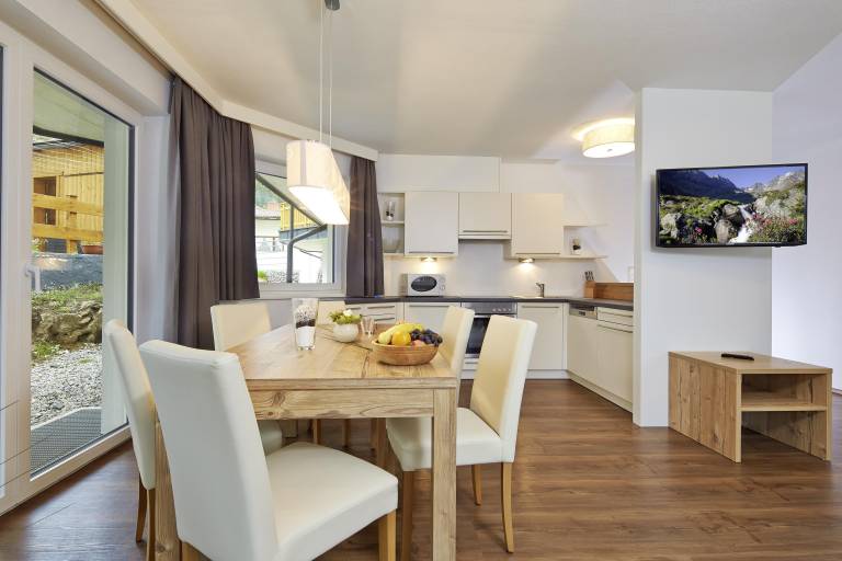 Holiday apartment with sauna & patio in Soelden