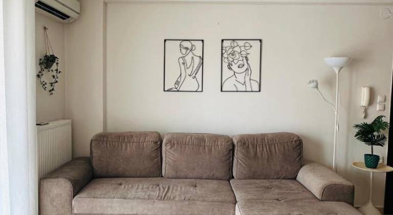 Holiday apartment with patio in Kavala