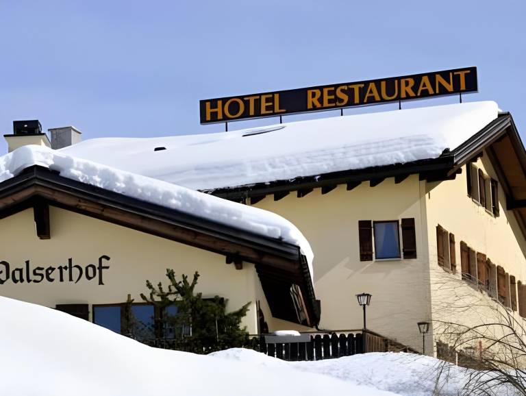 Hotel Restaurant Walserhof in Rheinwald