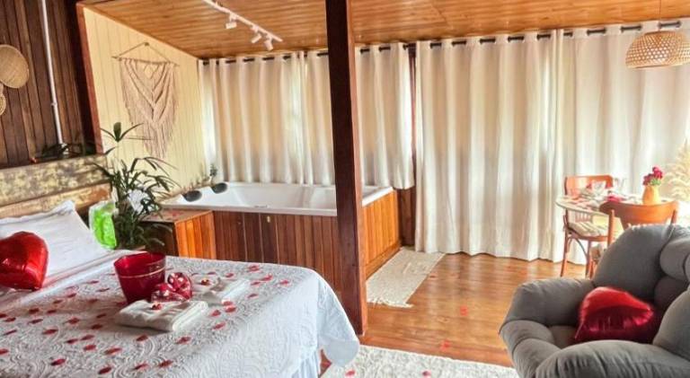 Holiday apartment with jacuzzi in Florianópolis