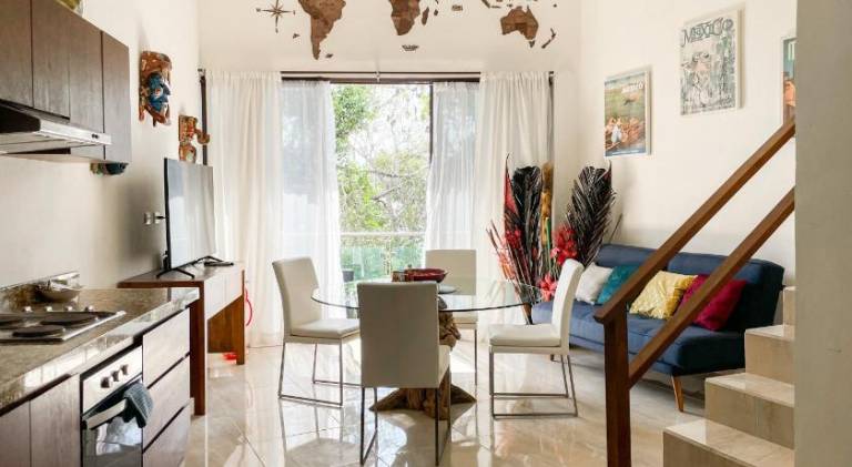 Rental apartment with jacuzzi in Tulum