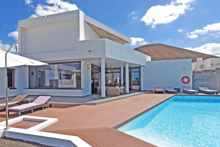 Ferienhaus in Yaiza, Lanzarote f&uuml;r max. 6 Personen am Atlantik