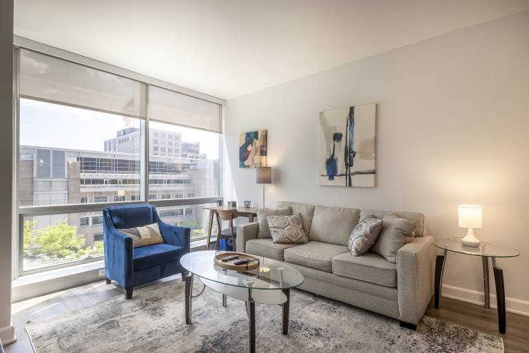 Family-oriented rental apartment with barbecue, pool & patio | Suitable for remote work | Dogs allowed in Fairfield, CT