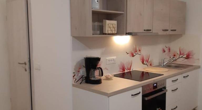 Rental apartment with patio in Kranj
