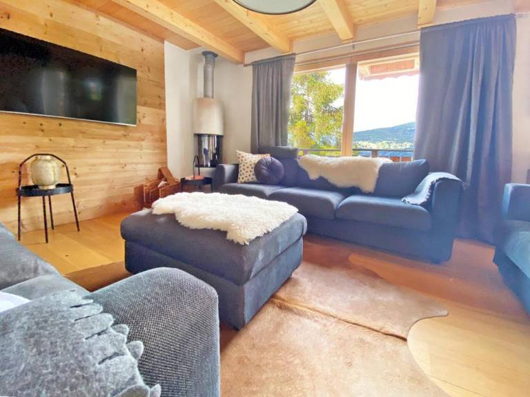 Chalet, terrace, balcony, fireplace or stove, parking, tv, 200m², Thyon — photo 5