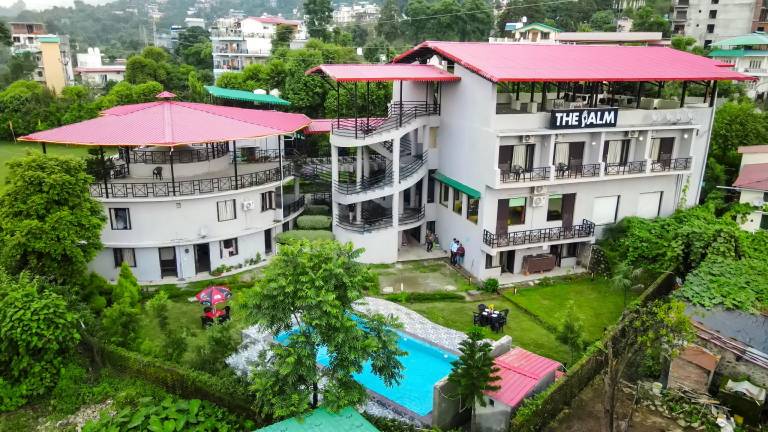 The Palm Hotel in Bhimtal