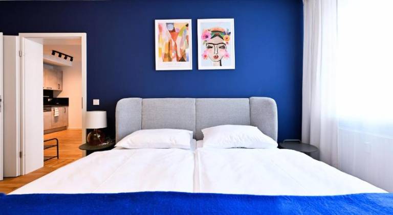 Rosengarten Apartments Furth, Moderne Serviced Apartments in Citylage, ganze Ferienwohnung 50 m2, na in Fuerth