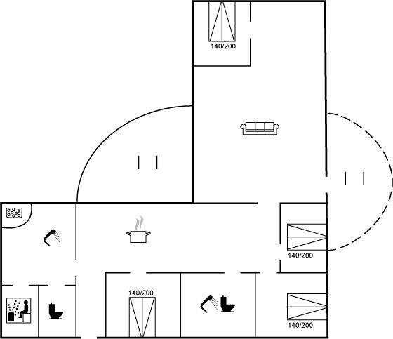 180 m² Ferienhaus ∙ 4 Schlafzimmer ∙ 8 Gäste – Bild 32