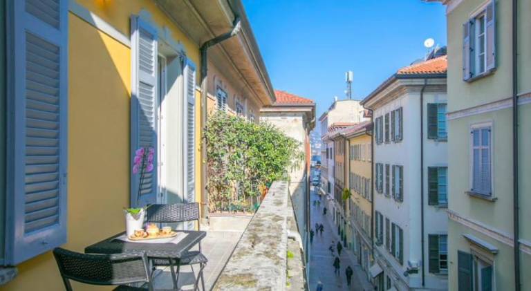 Downtown Como in Brunate