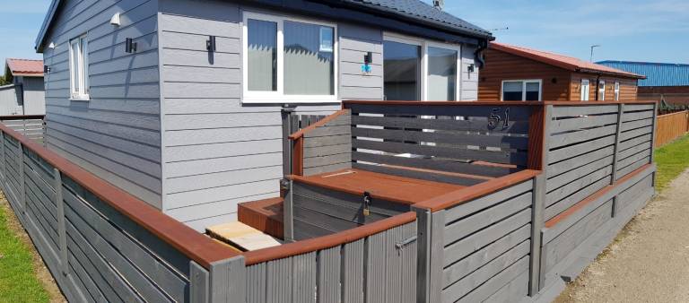Luxury 2-Bed modern chalet in Bridlington in Bridlington