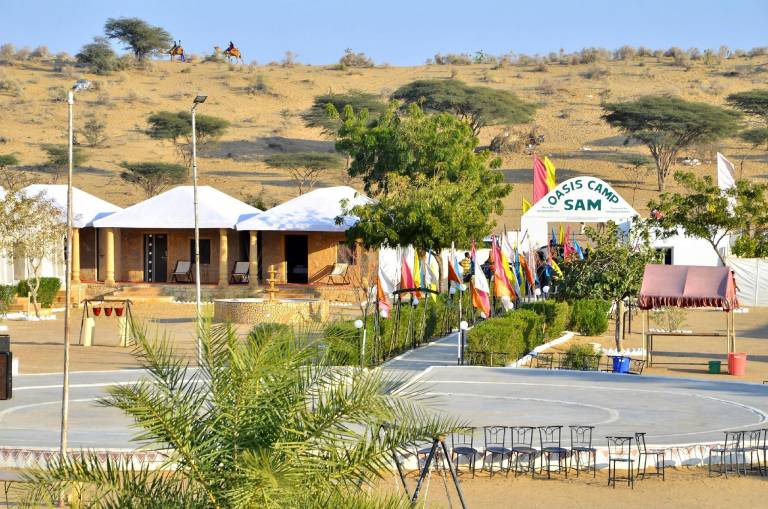 Tent with patio in Jaisalmer