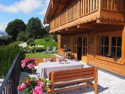 Nettes Ferienhaus in Gaisbichl mit Terrasse und Garten