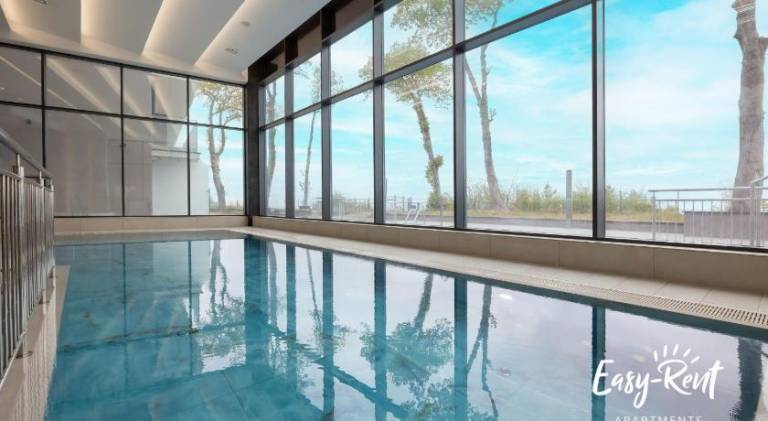Double Blue Bien - Easy-Rent Apartments bezposrednio przy plazy in Rewal