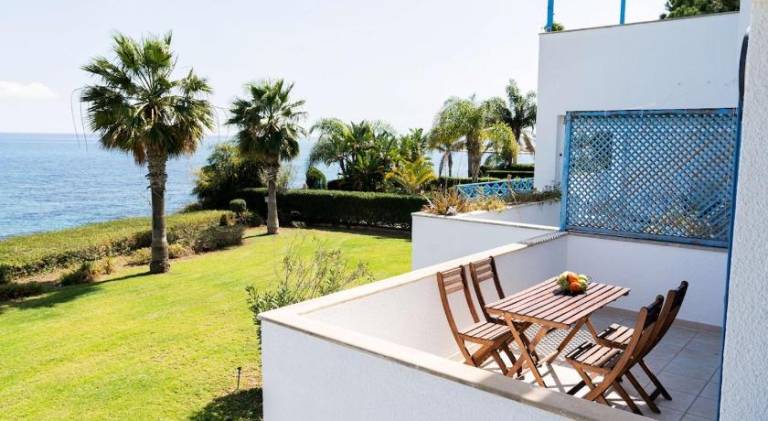 Beachfront Mediterranean Escape 3bd Sea View Apartment in Limassol