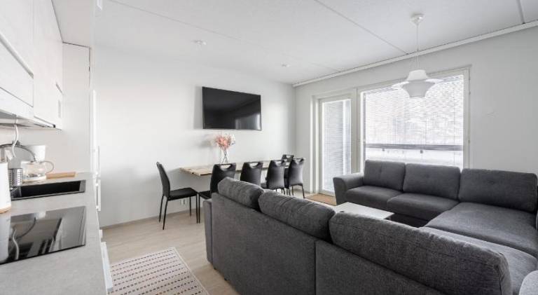 Modern 1BR Next to Lake Nasijarvi - Sauna & Free Parking in Tampere